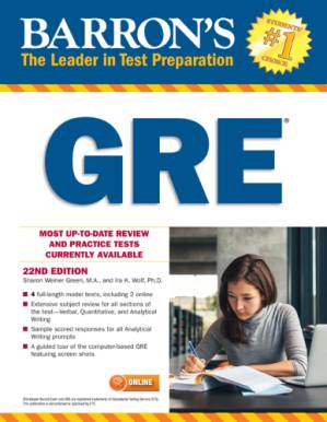 دانلود کتاب Barron’s GRE – بارون GRE