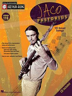 دانلود کتاب Jaco Pastorius: Jazz Play-Along Volume 116 (Hal Leonard Jazz Play-Along) – Jaco Pastorius: Jazz Play-Along Volume 116 (Hal Leonard Jazz Play-Along)