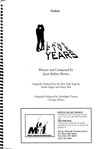 دانلود نسخه کامل کتاب The Last five Years