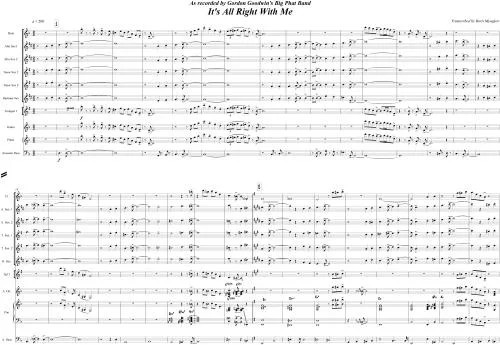 دانلود نسخه کامل کتاب The Big Phat Band. It’s all right with me
