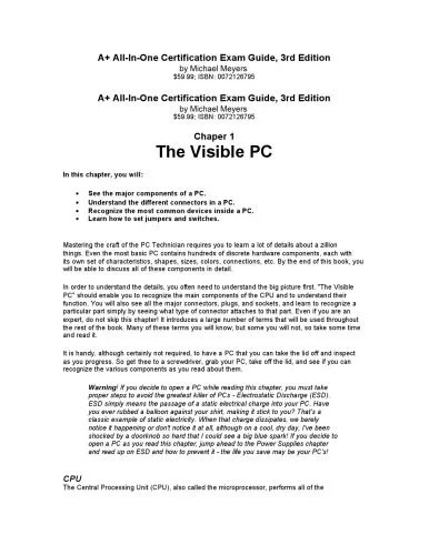 دانلود نسخه کامل کتاب All-in-one A+ certification exam guide