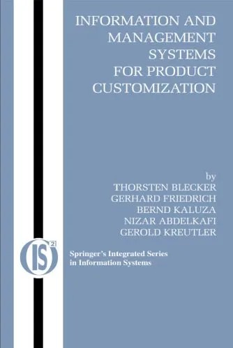 دانلود نسخه کامل کتاب Information And Management Systems For Product Customization