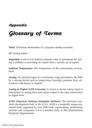 دانلود نسخه کامل کتاب Energy Management Systems and Direct Digital Control