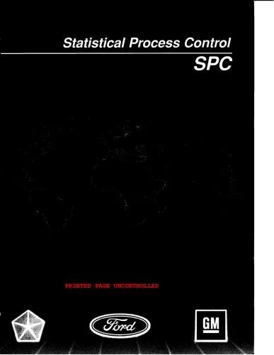 دانلود نسخه کامل کتاب Statistical Process Control, Reference Manual