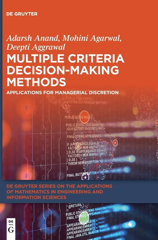 دانلود نسخه کامل کتاب Multiple Criteria Decision-Making Methods: Applications for Managerial Discretion