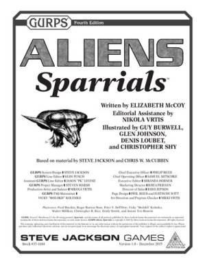 دانلود کتاب GURPS Aliens – Sparrials – GURPS Aliens – Sparrials