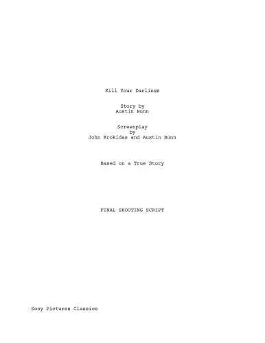 دانلود نسخه کامل کتاب Kill your darlings