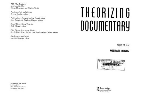 دانلود نسخه کامل کتاب Theorizing Documentary