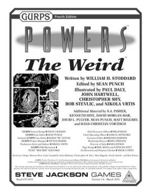 دانلود کتاب GURPS Powers – The Weird – GURPS Powers – The Weird