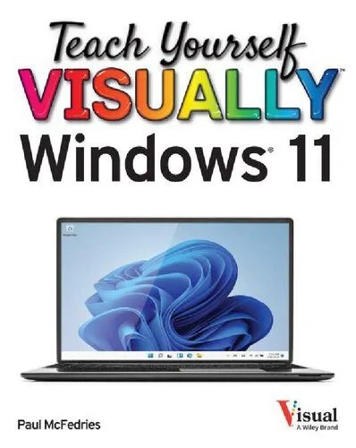دانلود نسخه کامل کتاب Teach yourself visually windows eleven
