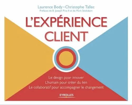 دانلود نسخه کامل کتاب L’expérience client : Le design pour innover, L’humain pour créer du lien, Le collaboratif pour accompagner le changement