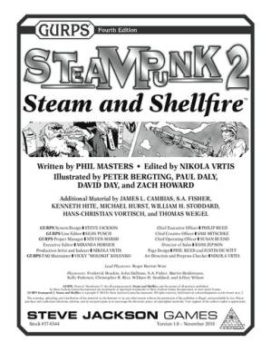 دانلود کتاب GURPS Steampunk 2 Steam and Shellfire – GURPS Steampunk 2 Steam و Shellfire