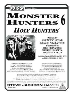 دانلود کتاب GURPS Monster Hunters 6: Holy Hunters – GURPS Monster Hunters 6: Holy Hunters