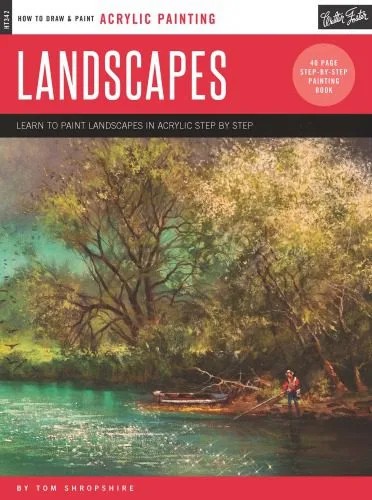 دانلود نسخه کامل کتاب Acrylic: Landscapes: Learn to Paint Landscapes in Acrylic Step by Step