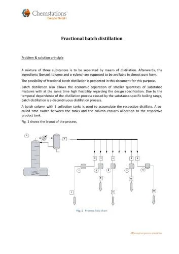 دانلود نسخه کامل کتاب Fractional batch distillation