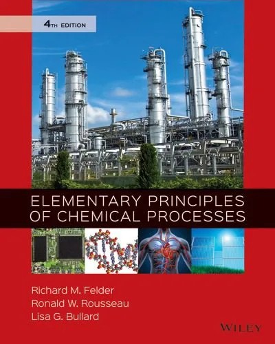 دانلود نسخه کامل کتاب Elementary Principles of Chemical Processes