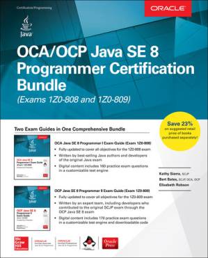دانلود کتاب OCA Java SE 8 Programmer I Exam Guide (Exams 1Z0-808 and 1Z0-809) – راهنمای امتحان OCA Java SE 8 Programmer I (Exams 1Z0-808 and 1Z0-809)