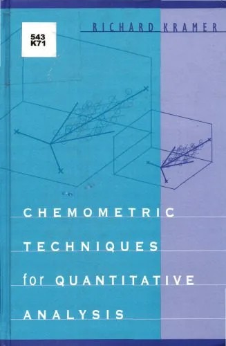 دانلود نسخه کامل کتاب Chemometric Techniques for Quantitative Analysis
