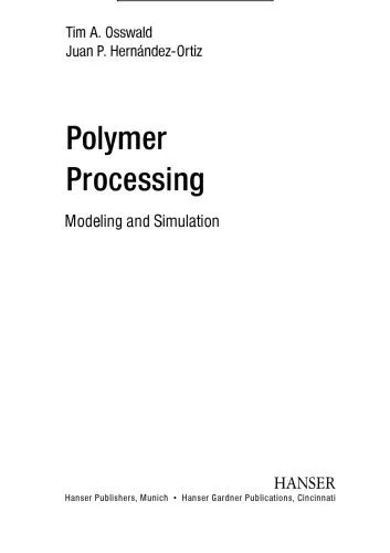 دانلود نسخه کامل کتاب Polymer Processing