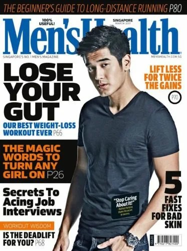 دانلود نسخه کامل کتاب Men’s Health Singapore March 2017