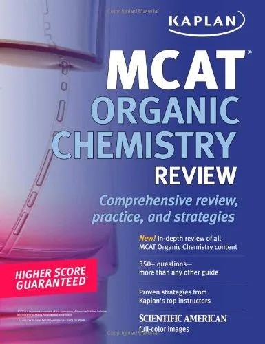 دانلود نسخه کامل کتاب Kaplan MCAT Organic Chemistry Review