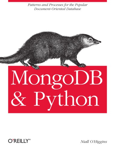 دانلود کتاب MongoDB and Python – MongoDB و Python