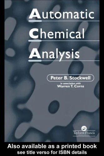 دانلود نسخه کامل کتاب Automatic Chemical Analysis: Second Edition