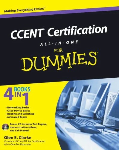 دانلود نسخه کامل کتاب CCENT Certification All-In-One For Dummies