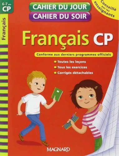 دانلود نسخه کامل کتاب Français CP – Cahier du jour, cahier du soir