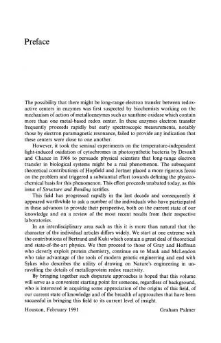 دانلود نسخه کامل کتاب Long-Range Electron Transfer in Biology