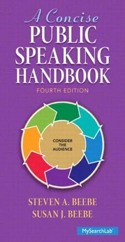 دانلود نسخه کامل کتاب انگلیسی A Concise Public Speaking Handbook (4th Edition)