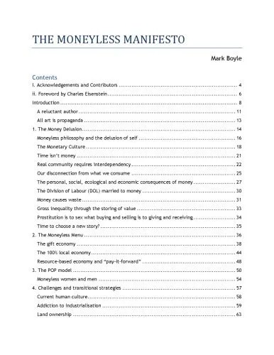 دانلود نسخه کامل کتاب The Moneyless Manifesto: Live Well, Live Rich, Live Free