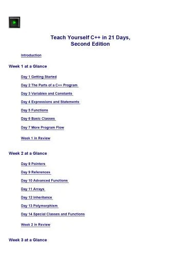 دانلود نسخه کامل کتاب Sams Teach Yourself C in 21 Days (4th Edition) (Sams Teach Yourself…in 21 Days)