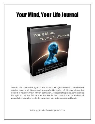دانلود نسخه کامل کتاب Your Mind, Your Life Journal