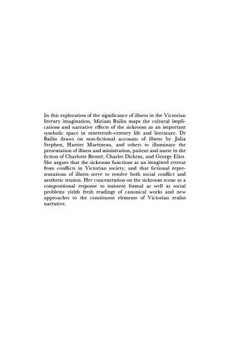 دانلود نسخه کامل کتاب The Sickroom in Victorian Fiction: The Art of Being Ill