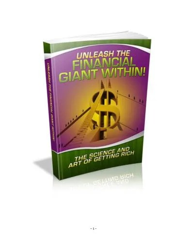 دانلود نسخه کامل کتاب Unleash The Financial Giant Within! The science and art of getting rich