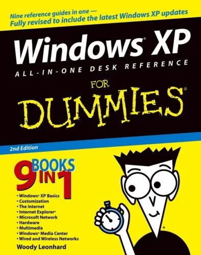 دانلود نسخه کامل کتاب Windows XP All-in-One Desk Reference for Dummies