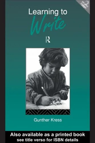 دانلود نسخه کامل کتاب Learning to Write