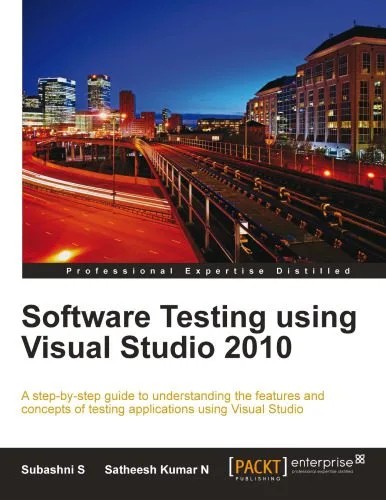 دانلود نسخه کامل کتاب Software Testing using Visual Studio 2010