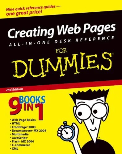 دانلود نسخه کامل کتاب Creating Web pages all-in-one desk reference for dummies