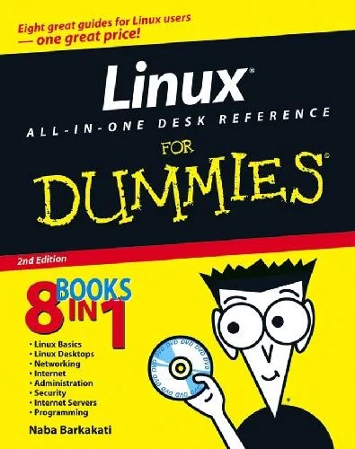 دانلود نسخه کامل کتاب Linux All-in-One Desk Reference For Dummies