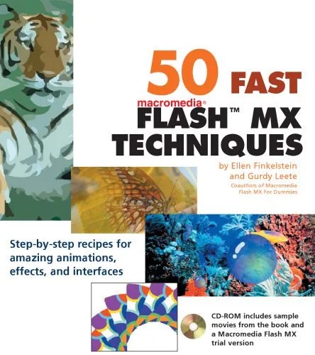 دانلود نسخه کامل کتاب 50 Fast Flash MX Techniques