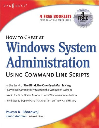 دانلود نسخه کامل کتاب How to Cheat at Windows System Administration Using Command Line Scripts