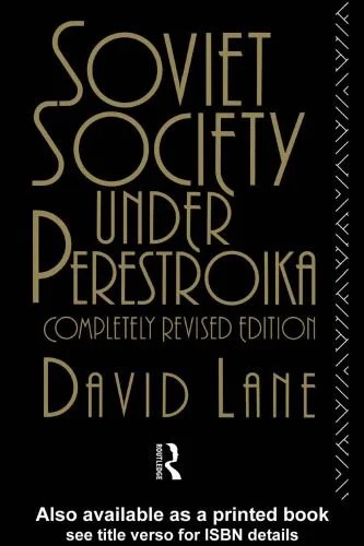 دانلود نسخه کامل کتاب Soviet Society under Perestroika (Soviet Studies)