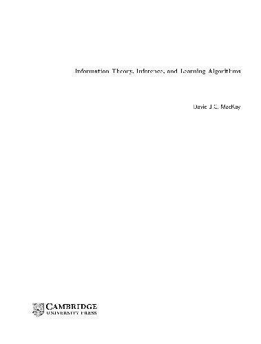دانلود نسخه کامل کتاب Information Theory, Inference and Learning Algorithms