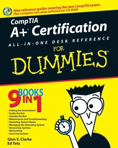 دانلود نسخه کامل کتاب CompTIA A+ Certification All-In-One Desk Reference For Dummies