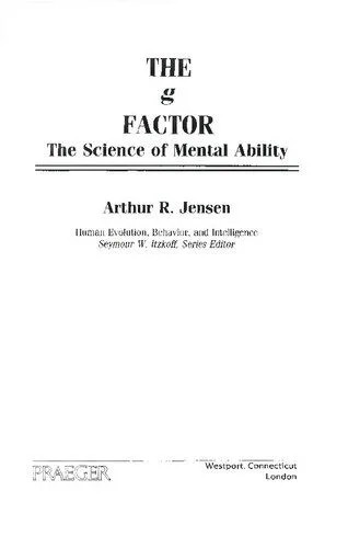 دانلود نسخه کامل کتاب The g Factor: The Science of Mental Ability