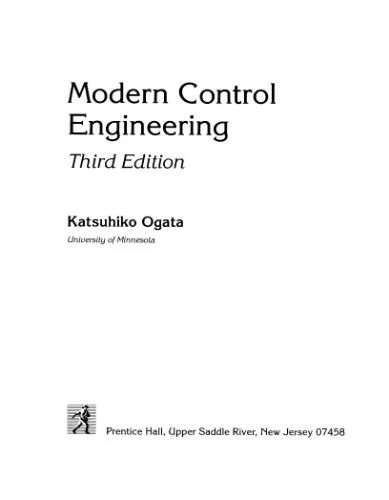 دانلود نسخه کامل کتاب Modern Control Engineering