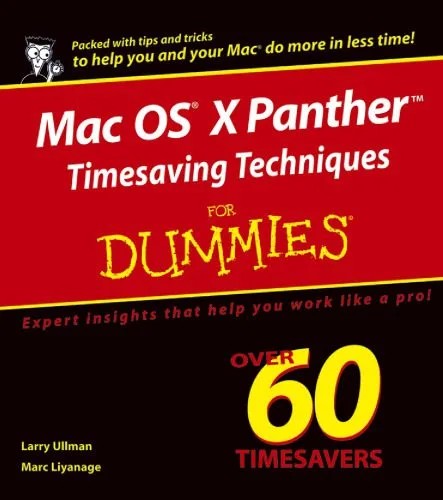 دانلود نسخه کامل کتاب Mac OS X Panther Timesaving Techniques for Dummies