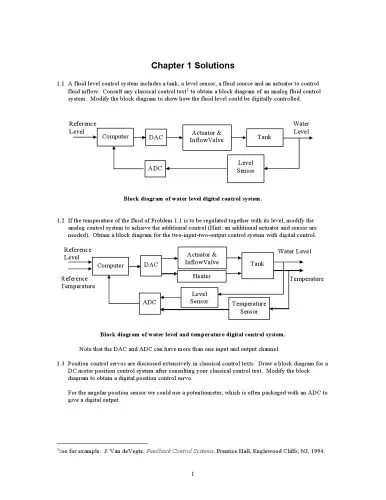 دانلود نسخه کامل کتاب Solution Manual for Digital Control Engineering – Analysis and Design
